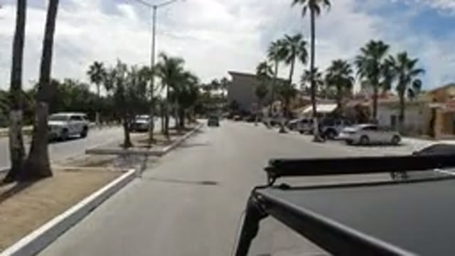 LOS CABOS MEXICO-2019: Afternoon Drive On A Sunny Day