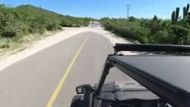 LOS CABOS MEXICO-2019: A Beautiful Road In The Middle Of Nature That Leads To An