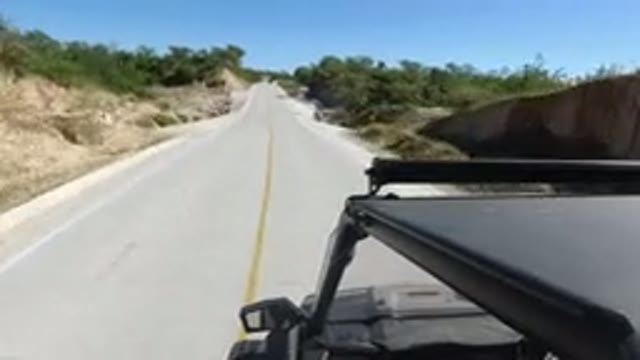 LOS CABOS MEXICO-2019: Car Driving On The Road
