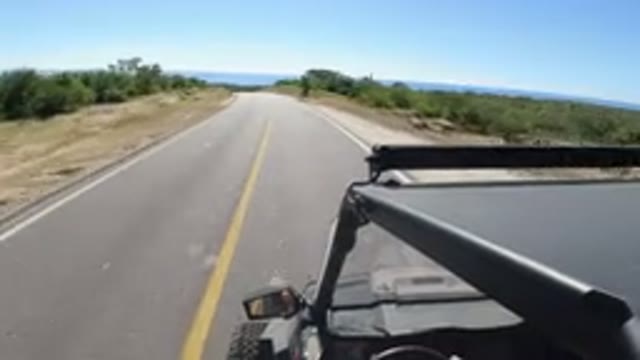 LOS CABOS MEXICO-2019: Driving Down The Road