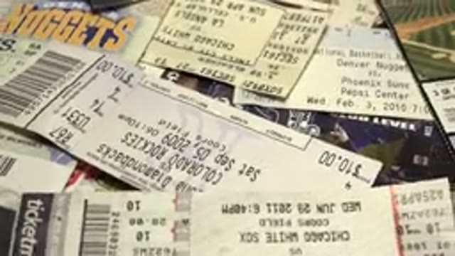 Several Purchase Receipts For Some Shows With Value And Coupons