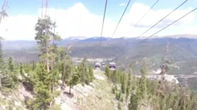 WINTER PARK COLORADO-2019: A Rope Wrangler Driving Has Been Captured On The Top