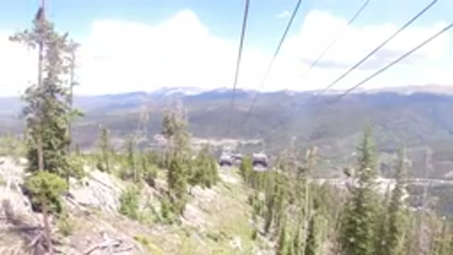 WINTER PARK COLORADO-2019: A View Of Nature From Above Showing Mountains And Tall Trees