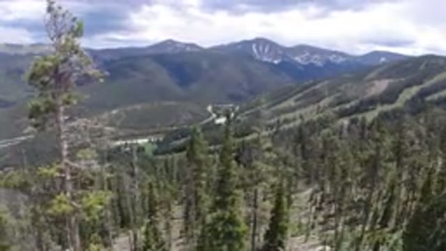 WINTER PARK COLORADO-2019: Wonderful View Of The Mountains In Early Autumn And
