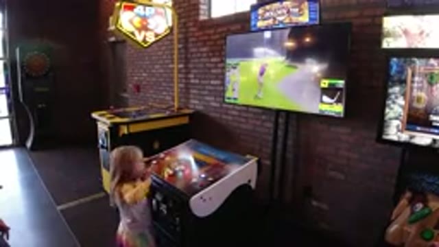 WINTER PARK COLORADO-2019: Cute Girl Watching TV At Home