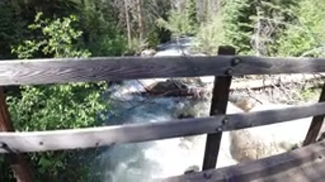 WINTER PARK COLORADO-2019: We Discover Rapids In The River Near The Beautiful