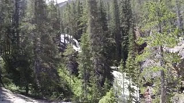 WINTER PARK COLORADO-2019: Mountain View With Pine Trees Rocks A Little