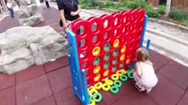 WINTER PARK COLORADO-2019: Child Happy Jumping and Playing Games Outside