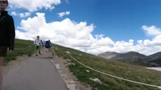 WINTER PARK COLORADO-2019: Girl Running On Single Track Road In Forest