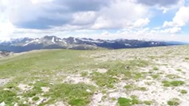 WINTER PARK COLORADO-2019: Top View From One Hill And Watching Mountain Ranges