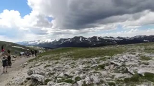 WINTER PARK COLORADO-2019: Couple Going On An Excursion Through The Snowy Mountains