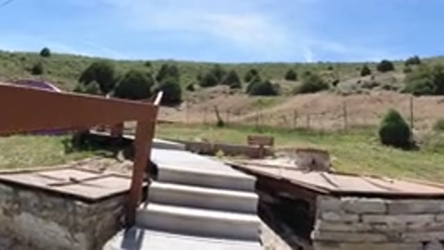 WINTER PARK COLORADO-2019: The Sight Of A Person Walking Along A Catwalk In An