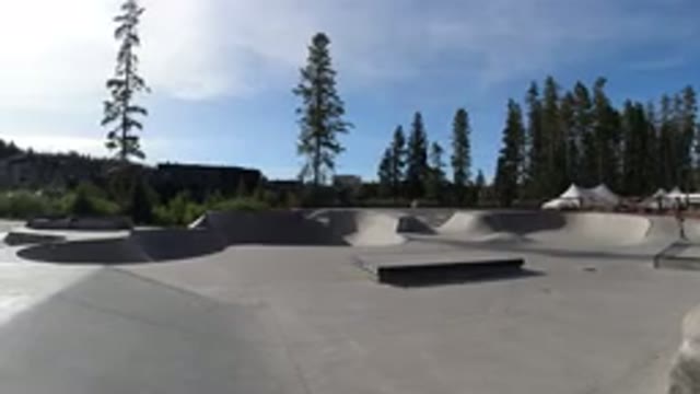 WINTER PARK COLORADO-2019: Young People Recorded Riding Their Bikes And Skating