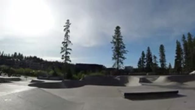 WINTER PARK COLORADO-2019: Bunch Of People In A Skate Park Performing Tricks