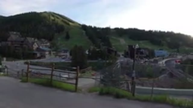 WINTER PARK COLORADO-2019: Overview Of A Small Neighborhood From Atop A Hill