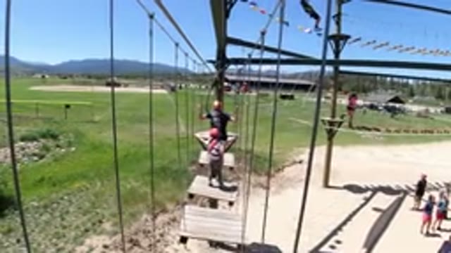WINTER PARK COLORADO-2019: People Doing Tree Climbing in an Open Field