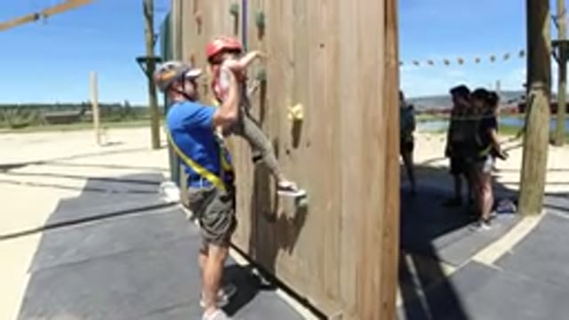 WINTER PARK COLORADO-2019: Father Helps Daughter Climb
