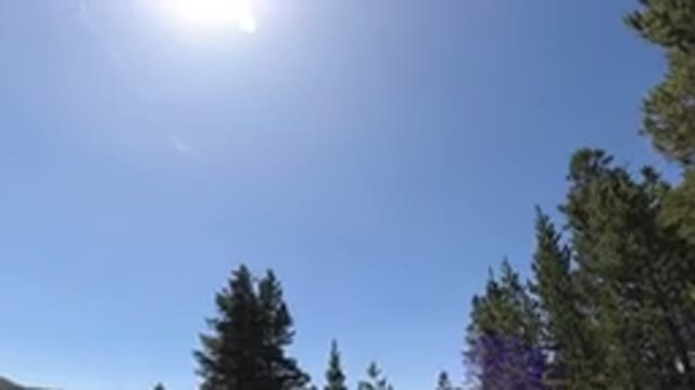 WINTER PARK COLORADO-2019: Calming Beautiful Clear Sunny Sky