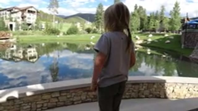 WINTER PARK COLORADO-2019: Girl Excited To Be In Front Of A Lovely And Clean Winter Landscape