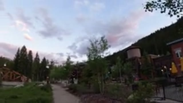 WINTER PARK COLORADO-2019: Walking On An Outdoor Trail With A Bridge And Greenery