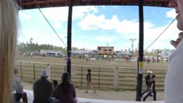 WINTER PARK COLORADO-2019: Crowd Waiting For The Start Of A Festival Or Horse Race