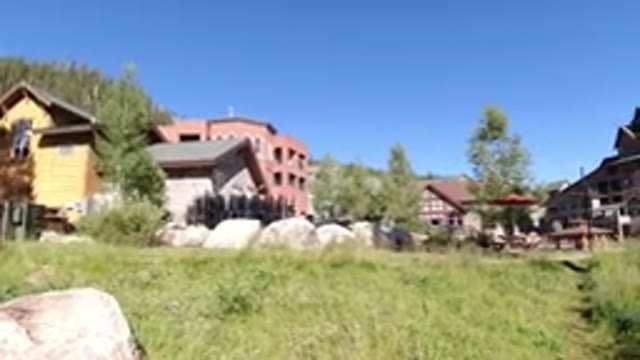 WINTER PARK COLORADO-2019: Video Of A Backyard That Multiple Houses Share And