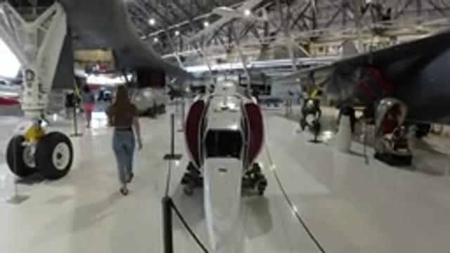 WHEAT RIDGE COLORADO-2019: Aircraft Hangar Bay With Museum-Like Quality Display