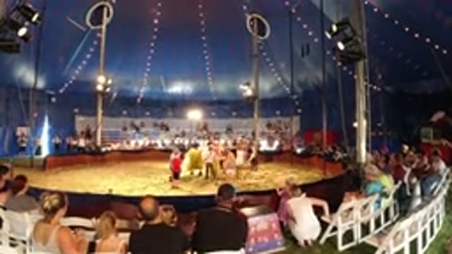 BROOMFIELD COLORADO-2019: People Are Watching The Circus Show