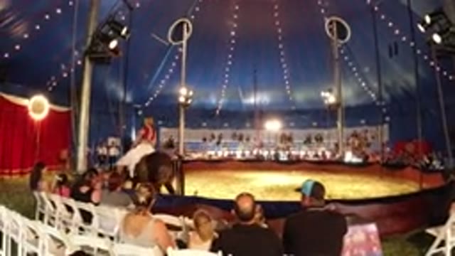 BROOMFIELD COLORADO-2019: Amazing Horseback Riding Circus Act