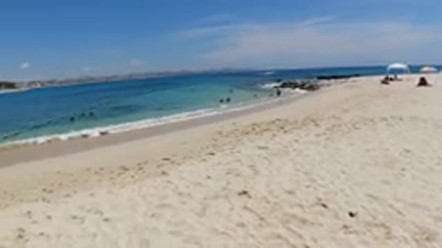 LOS CABOS MEXICO-2019: People Refreshing in Beach Area