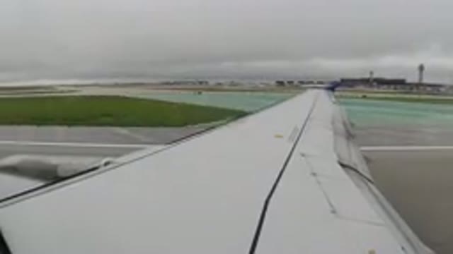 LOS CABOS MEXICO-2019: Video From The Inside Of A Plane As It Takes Off