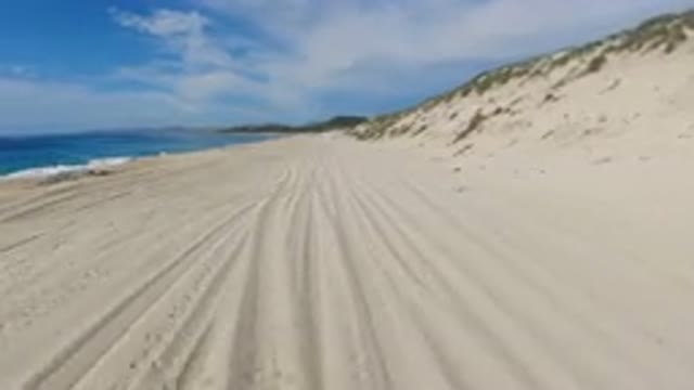 LOS CABOS MEXICO-2019: Mountainous Sands With Clear Blue Waters