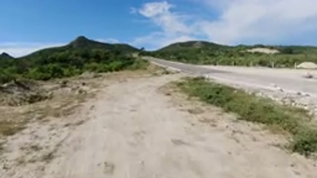 LOS CABOS MEXICO-2019: Exploring The Single Road Track With Trees Around