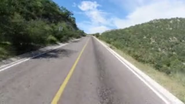 LOS CABOS MEXICO-2019: A View Of Beautiful Nature While Traveling In The Highway