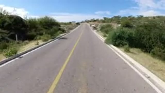LOS CABOS MEXICO-2019: A Deserted Road On A Sunny Day Being Able To Observe