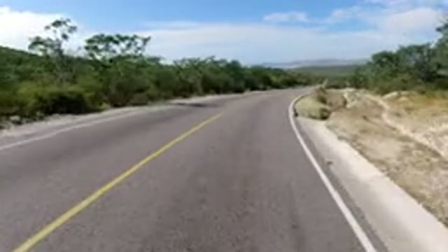 LOS CABOS MEXICO-2019: Moving Wrangler Fully on a New and One Way Road