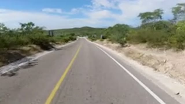 LOS CABOS MEXICO-2019: Video Of A Wrangler Driving The Tropical Countryside