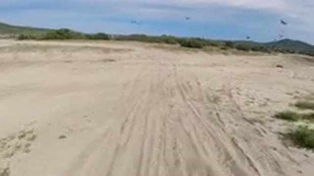 LOS CABOS MEXICO-2019: A Look Into The Desert Landscape From The Driver's Point Of View