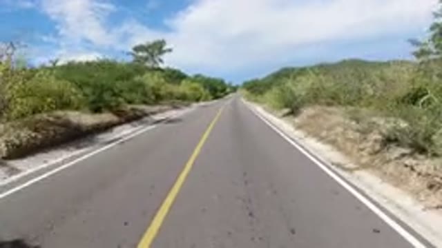 LOS CABOS MEXICO-2019: Practicing Road Driving At An Average Speed