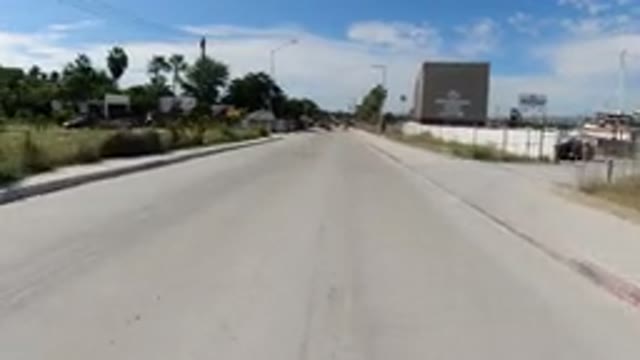 LOS CABOS MEXICO-2019: A Tech Area Covered By A Single Track Road