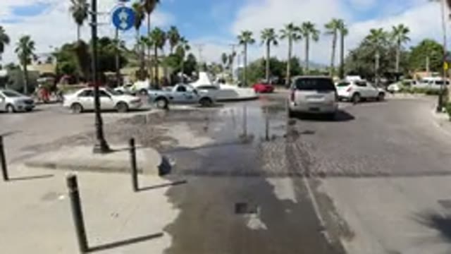 LOS CABOS MEXICO-2019: Perfectly Excited Roundabout