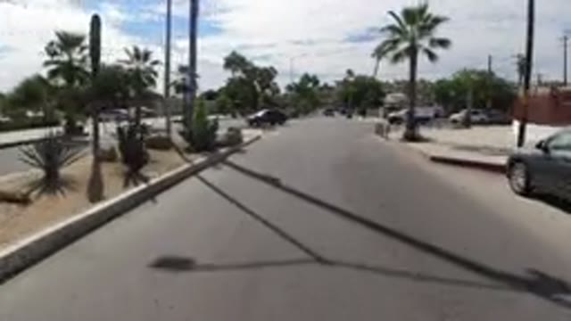 LOS CABOS MEXICO-2019: Road Driving At An Average Speed Feels Awesome