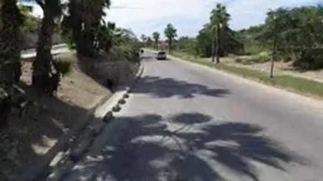 LOS CABOS MEXICO-2019: A Wrangler Going With Very High Speed