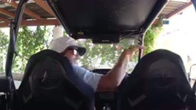 LOS CABOS MEXICO-2019: Man Prepares His Wrangler For A Long Joyride