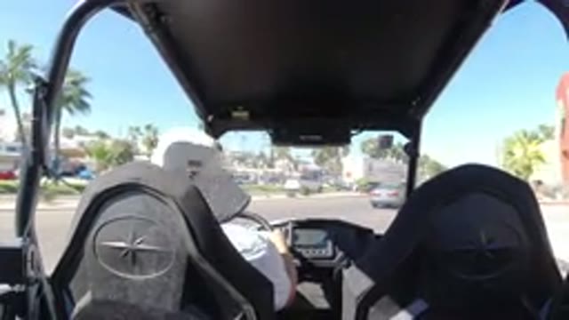 LOS CABOS MEXICO-2019: A Man Driving A Wrangler