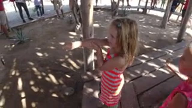 LOS CABOS MEXICO-2019: Girls Were Standing Under The Roof