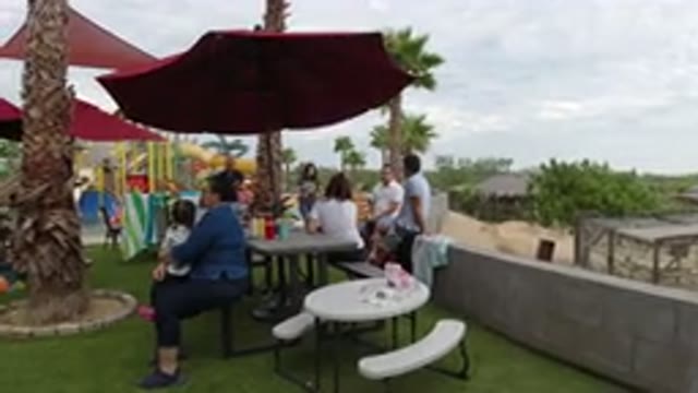 LOS CABOS MEXICO-2019: Great Green Yard Place For Gathering And Celebration For