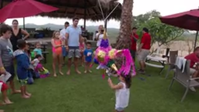 LOS CABOS MEXICO-2019: People Gathering in a Green Outdoor Setting and Playing