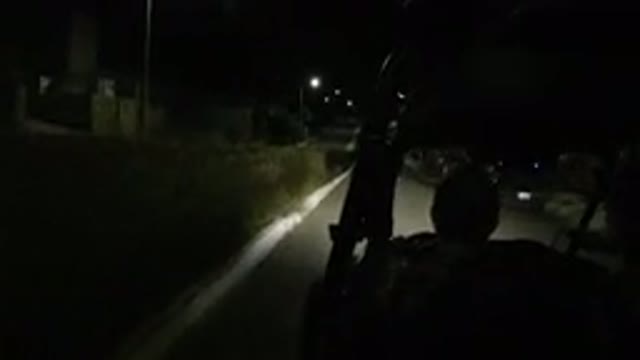 LOS CABOS MEXICO-2019: Driving Rural Road at Night with Dim Lights