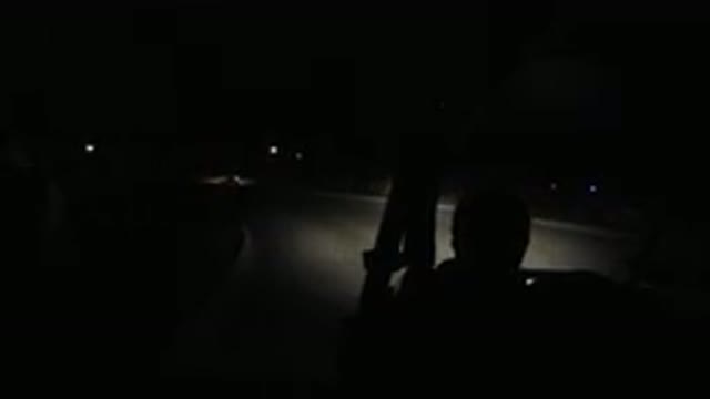 LOS CABOS MEXICO-2019: Drone Video Of A Dark And Grim Highway